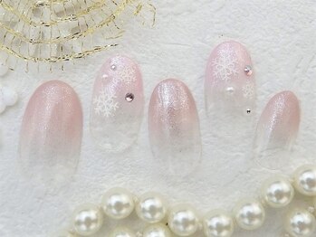 ネイルズガッシュ 蒲田東口店(NAILsGUSH)/*キラキラスノー*