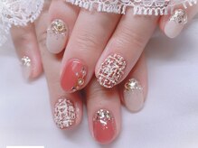 チョアネイル(Choa Nail)/ChoaNail　～ツイードネイル～