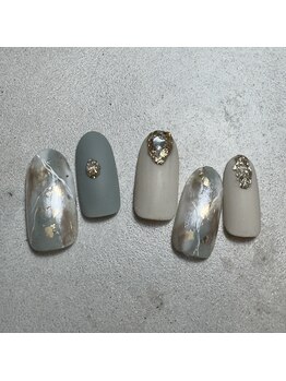 ネイルサロンクリアヴィラ(nail salon clear villa)/Design nuance¥9990