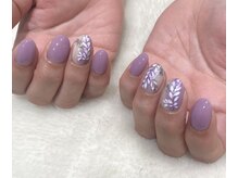 エムスラッシュ 横浜元町店(M.SLASH)/パラジェル　藤の花ネイル
