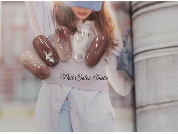 結びニュアンス☆大人綺麗ネイル