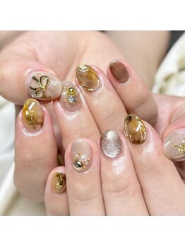 ソラール(SOLAR)/秋カラー☆ニュアンスネイル