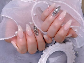 スノーネイルサロン 新宿店(Snow nail salon)/ストーン埋め尽くしネイル