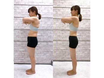 イーストレッチジム 大阪心斎橋店(E-STRETCH GYM)/ビフォーアフター