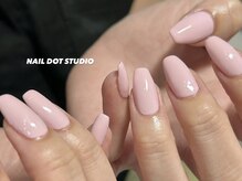 ネイルドットスタジオ 堺筋本町(NAIL DOT STUDIO)/ベビーピンク