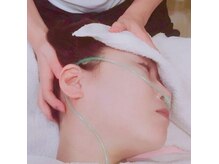 水素ガスを吸引しながらヘッドリフレでリフレッシュ