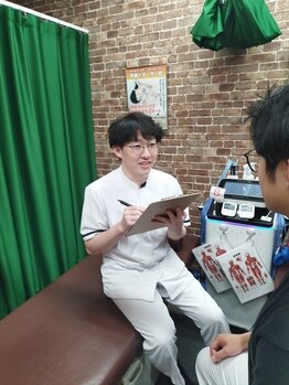 武蔵小山整骨院/丁寧なカウンセリング