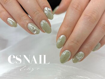 エスネイル 渋谷本店AT公園通り(es NAIL)の写真/有名人御用達の人気ネイルサロン★豊富なカラーとパーツで最先端の指先に！日常使いOKなデザインも充実♪