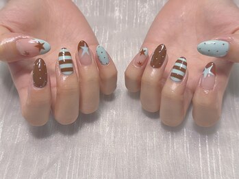 ニカネイル(NiKa Nail)の写真/シンプル～個性派アートまで！【持ち込みOK】×【サンプル豊富】で、トレンドをおさえた指先◇長さだしOK