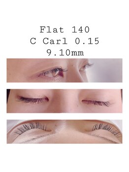 トータルサロンイー(Total salon ie)/フラット140本 Cカール