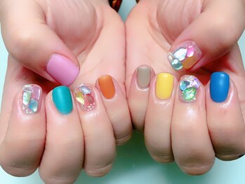 ハンスム 下北沢(Hansum)/キラキラマットネイル