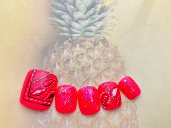 ネイルサロン&スクール ジーナ(GINA)/ペイズリーネイル