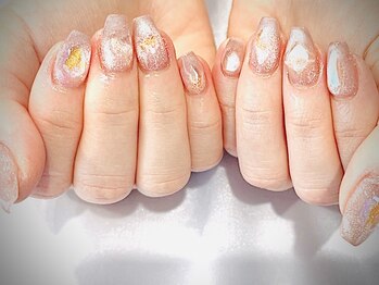 うるうる氷ネイル