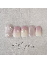 アトリエ プラス リム(atelier +LIM)/卒業式ネイル