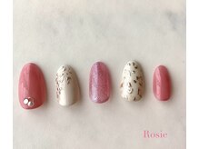 ロージィ(Rosie)/レオパードネイル