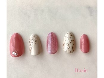 ロージィ(Rosie)/レオパードネイル