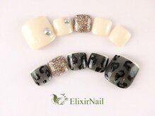 エリクサーネイル 神田(Elixir Nail)/フット やり放題 / クーポン使用