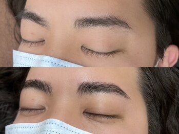 トランク(TRUNK)の写真/美容感度の高いメンズ増加中◇お顔の印象の8割を決める!?ハリウッドブロウリフトで眉毛を整えお顔の印象UP!