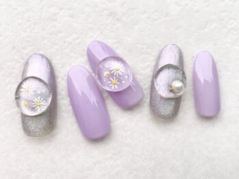 ぷっくりおはじきフラワー