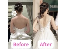 ボディキュア ブライダル美容整体 大阪梅田/【姿勢×筋トレ】努力の成果