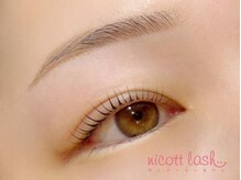 ニコットラッシュ 神戸三宮店(nicott lash)/眉毛アイブロウ/間引き/神戸三宮