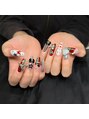 キティネイルズ 池袋(kitty nails) チップ長さ出し持ち込みデザイン