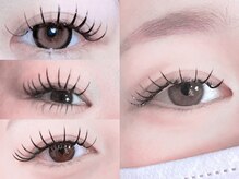 パリジェンヌ　フラットラッシュ/バインドロック/眉毛