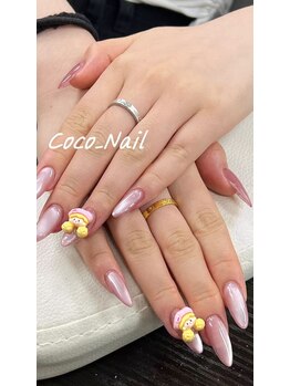 Coco_Nail Salon　横浜関内店【ココネイルサロン】/ワンカラー/キャラパーツ