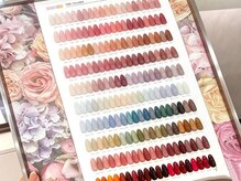 ラベンダーネイル(Lavender nail)の雰囲気（最新トレンドカラーもたっぷりご用意しております。）