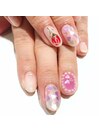 ガーリーネイル☆￥12000