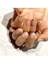 アイズニューヨークネイル(I's New York nail)/ミラーフレンチネイル