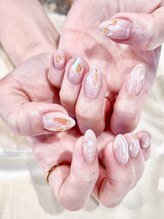 ティーズ 新宿三丁目 新宿御苑店(TEASE)/うるうる氷ネイル