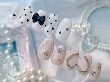 ネイルズガッシュトウキョウ 横浜西口店(NAILsGUSH TOKYO)/横浜限定♪ガーリー/ワンホン♪