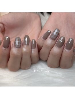 リッシュ ドゥ(RICHE deux)/ふんわりチェックアート