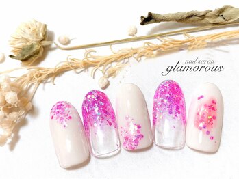 ネイルグラマラス 西新井店/《パラジェル》上品シンプル