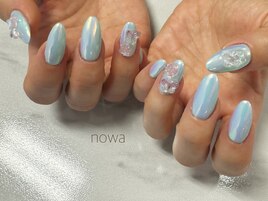 長さだしスカルプ★パーツネイル