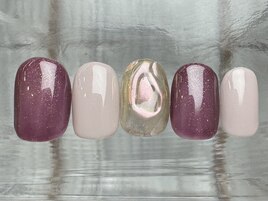 ニュアンスパープル　8000円