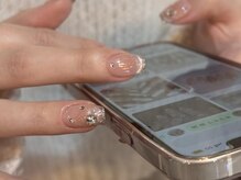 アイネイルズ 梅田店(I nails)/Momo限定マグフレンチ透明感