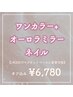 【Hand】ワンカラー＋オーロラミラー6780円(+200円でマグミラーOK)★オフ無料
