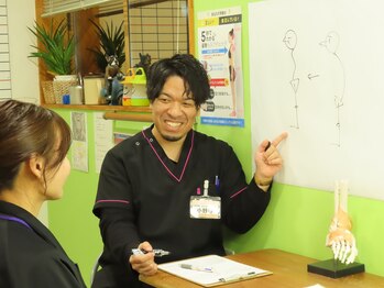 富沢駅前整骨院/ヒアリング風景