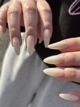 ユルックネイル(yluck nail)/ワンカラー/ラメ/ホワイト