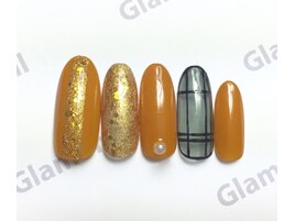 チェック柄ネイル☆¥7,000