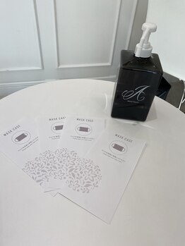 ポーラ ルミアスボーテ 三郷中央西口店(POLA Lumias Beaute)/衛生管理