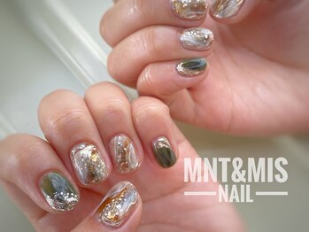 ミントアンドミスネイル(Mnt&Mis NAIL)/【持込デザイン】