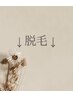 ↓脱毛メニューはこちら↓ (再来のみ)