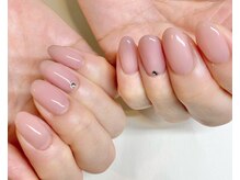 ラヴィネイル(La Vie Nail)/ワンカラー/シンプル/オフィス