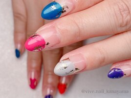 塗りかけネイル☆