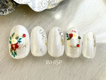 ウィスプ(WHISP)/透明感上品ネイル/パラジェル