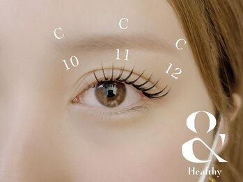 レヴィア(Levia)の写真/SNSで話題の＆healthy（アンドヘルシー）エクステとパーマの同時施術♪フラットラッシュ/バインドロック◎