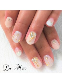 ネイルサロンラメール(La Mer)/クリスマスネイル